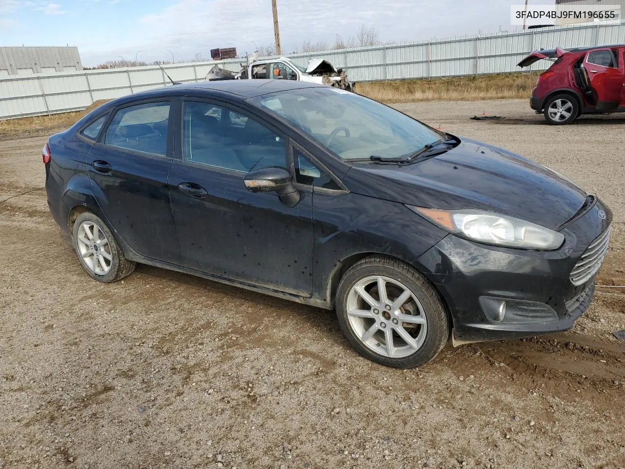 2015 Ford Fiesta Se VIN: 3FADP4BJ9FM196655 Lot: 78746454