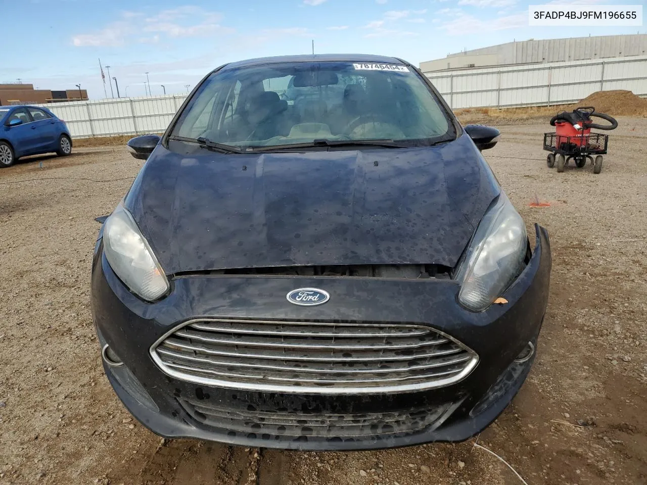 2015 Ford Fiesta Se VIN: 3FADP4BJ9FM196655 Lot: 78746454