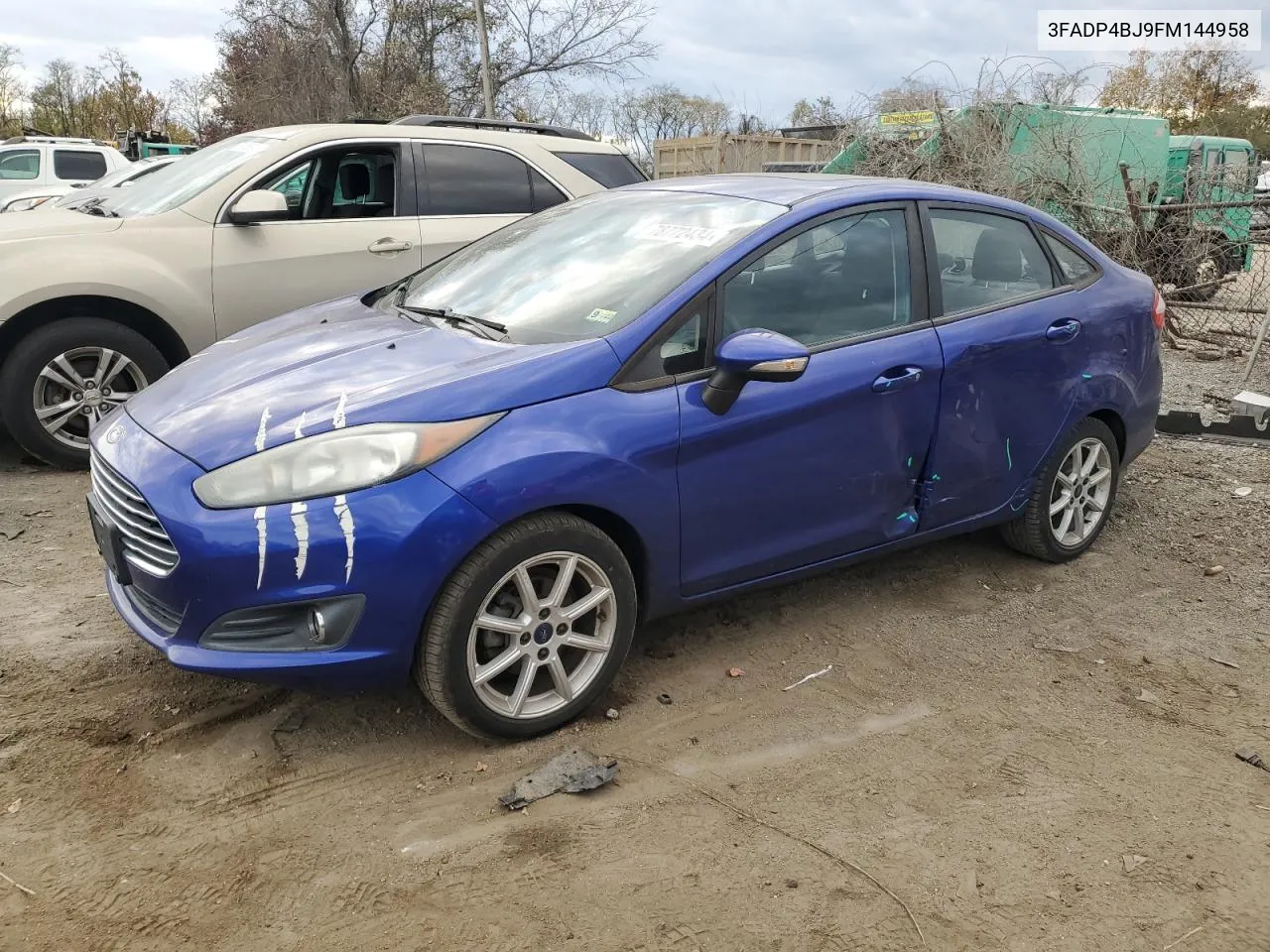 2015 Ford Fiesta Se VIN: 3FADP4BJ9FM144958 Lot: 78772434