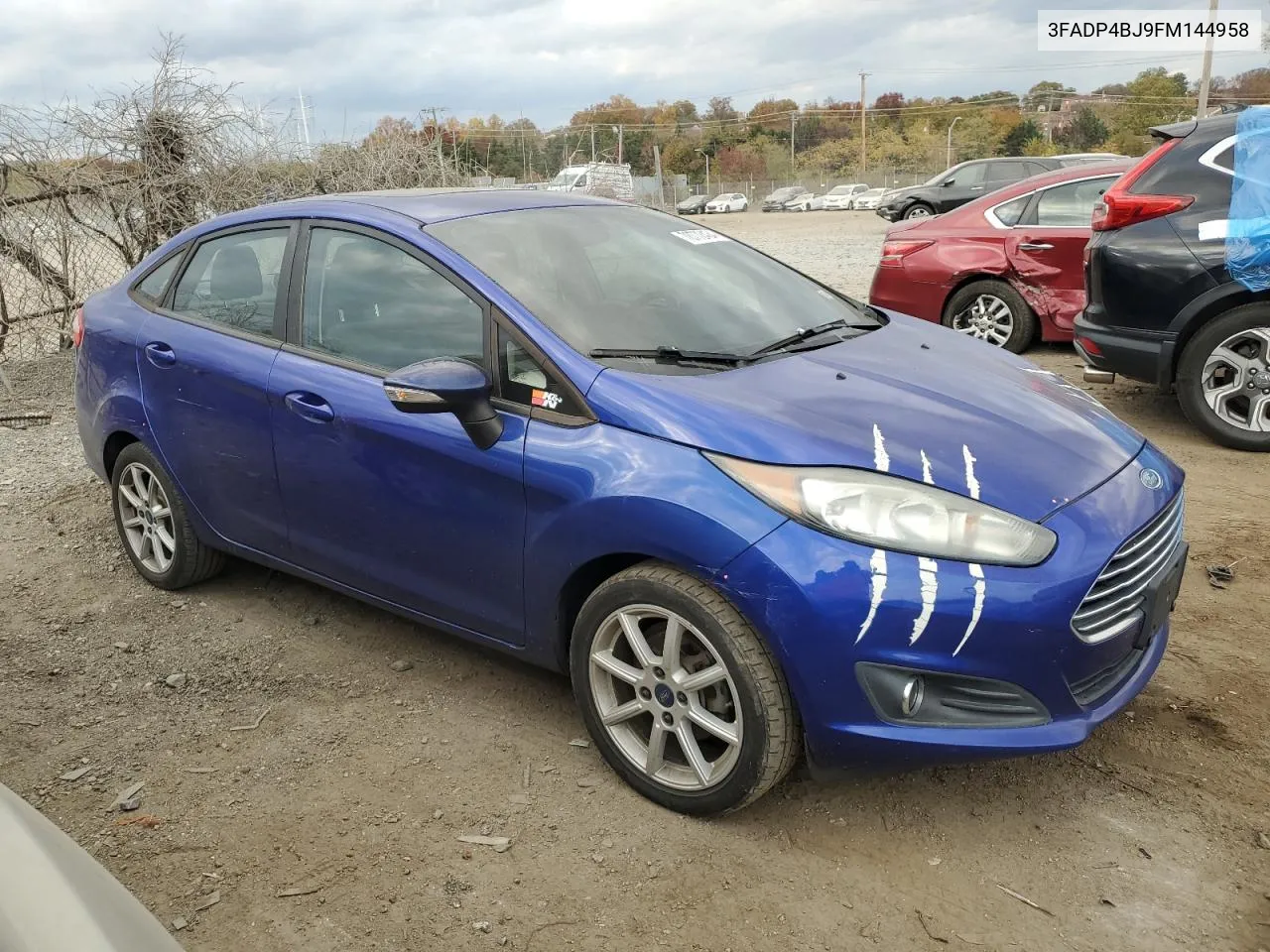 2015 Ford Fiesta Se VIN: 3FADP4BJ9FM144958 Lot: 78772434