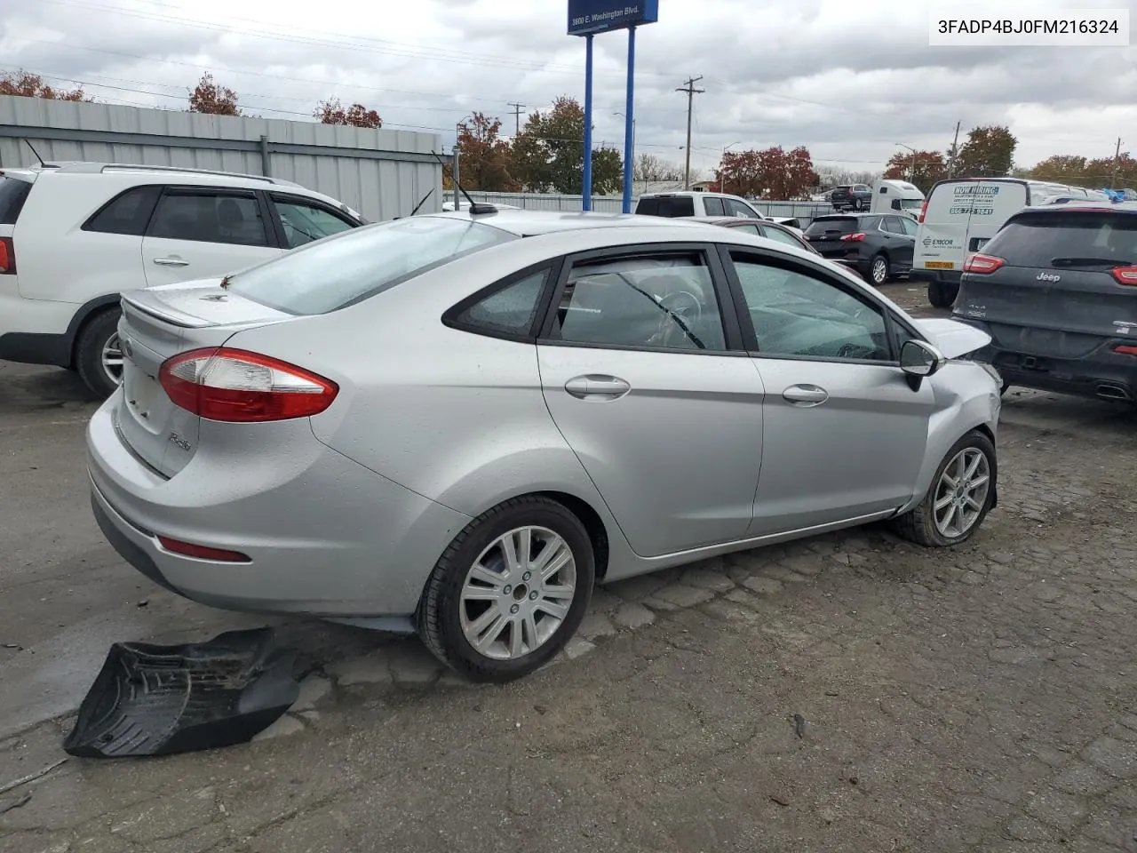 2015 Ford Fiesta Se VIN: 3FADP4BJ0FM216324 Lot: 78850844