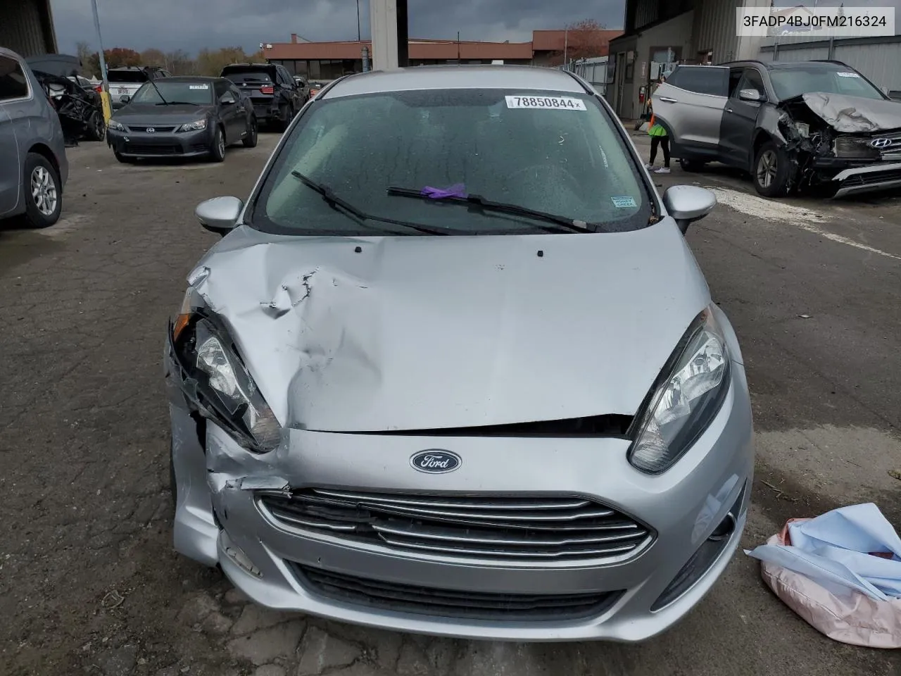 2015 Ford Fiesta Se VIN: 3FADP4BJ0FM216324 Lot: 78850844