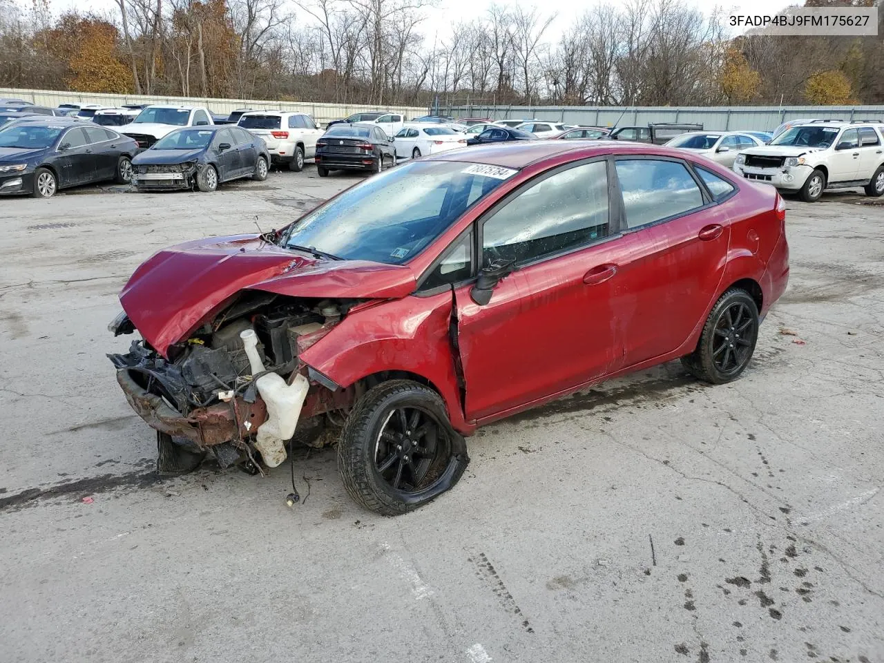 2015 Ford Fiesta Se VIN: 3FADP4BJ9FM175627 Lot: 78875784