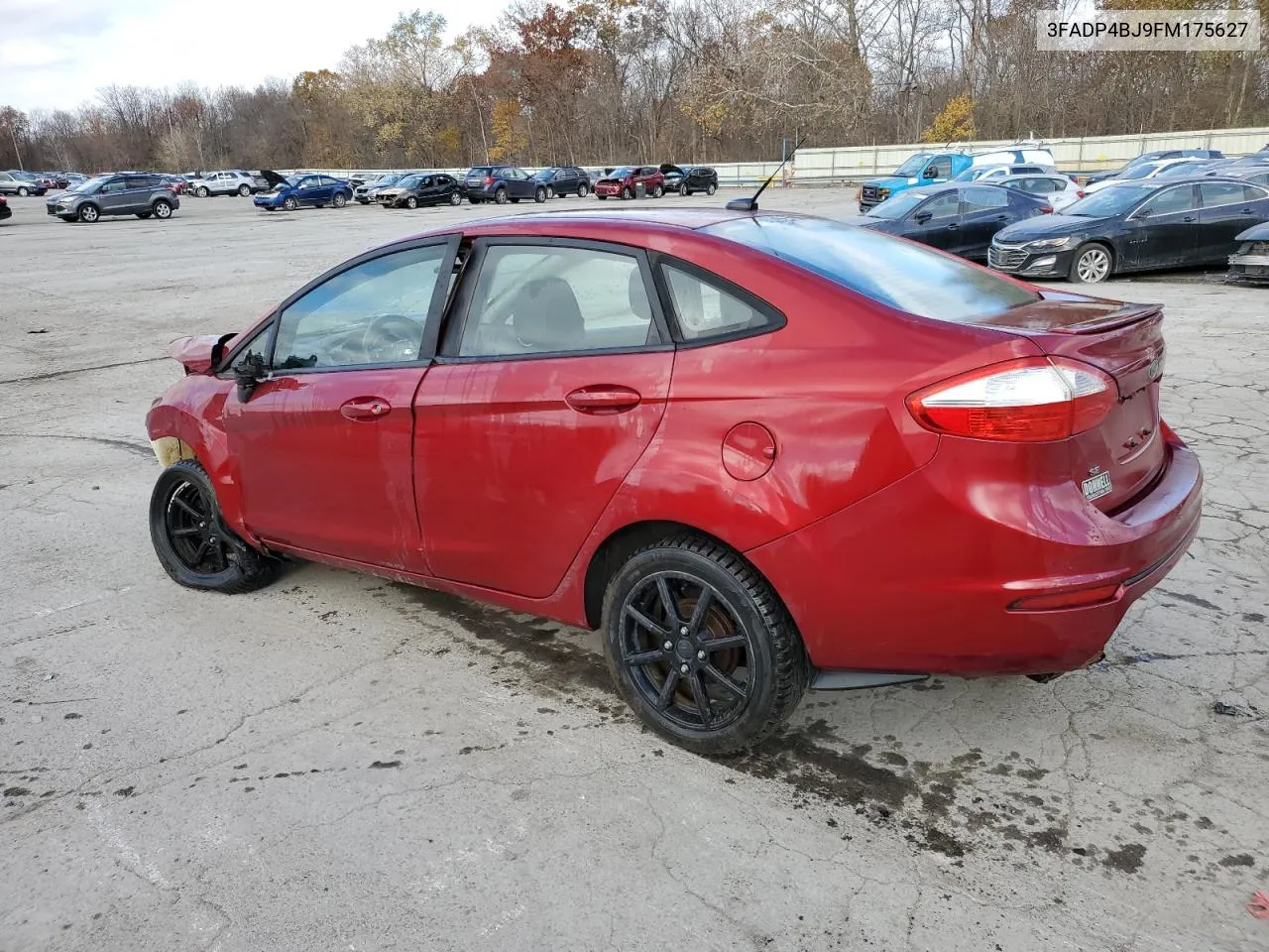 2015 Ford Fiesta Se VIN: 3FADP4BJ9FM175627 Lot: 78875784