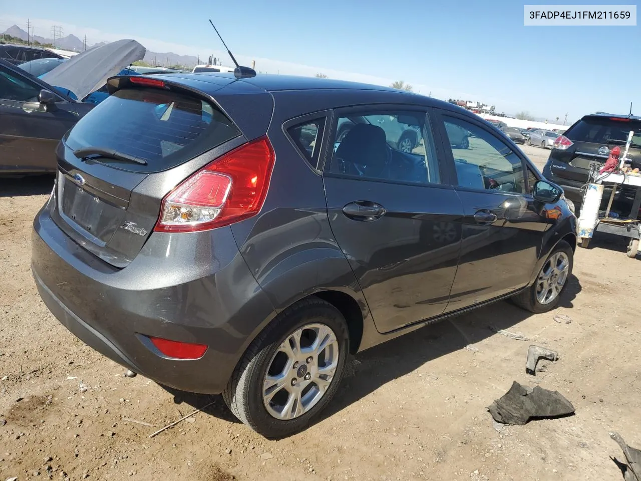 2015 Ford Fiesta Se VIN: 3FADP4EJ1FM211659 Lot: 78883634