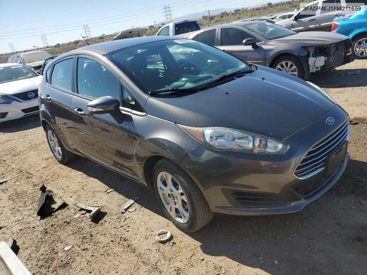 2015 Ford Fiesta Se VIN: 3FADP4EJ1FM211659 Lot: 78883634