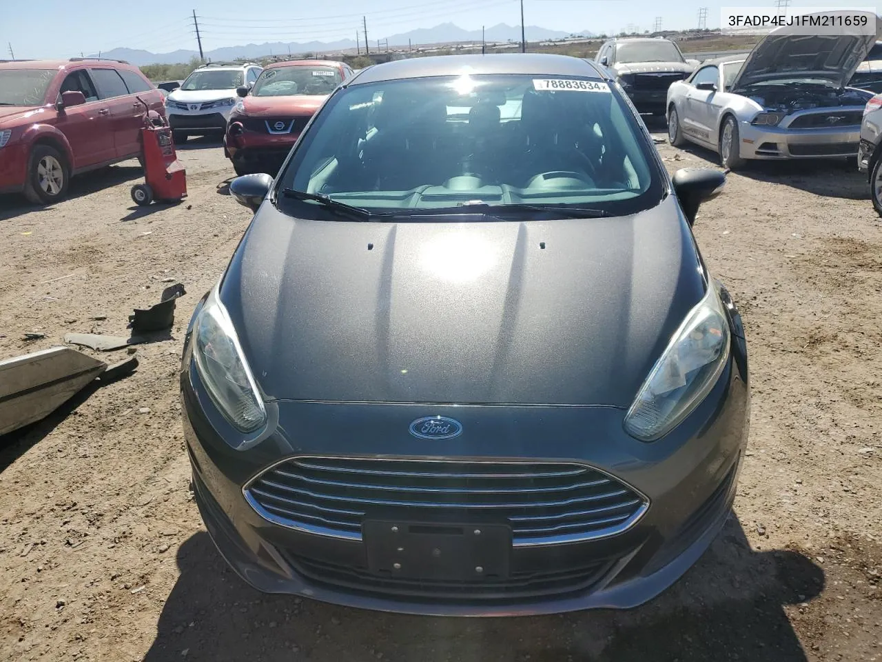 2015 Ford Fiesta Se VIN: 3FADP4EJ1FM211659 Lot: 78883634