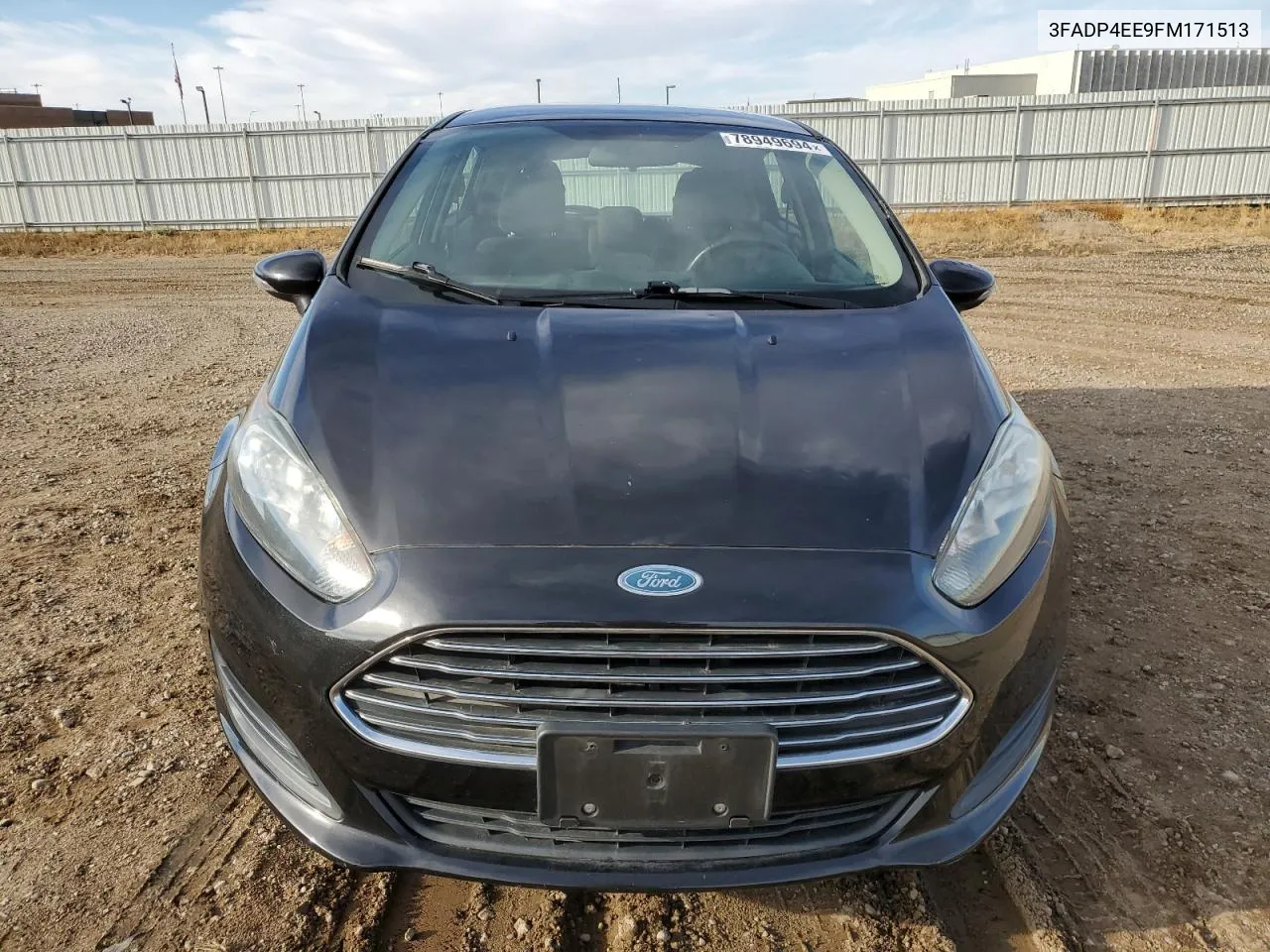 2015 Ford Fiesta Se VIN: 3FADP4EE9FM171513 Lot: 78949694