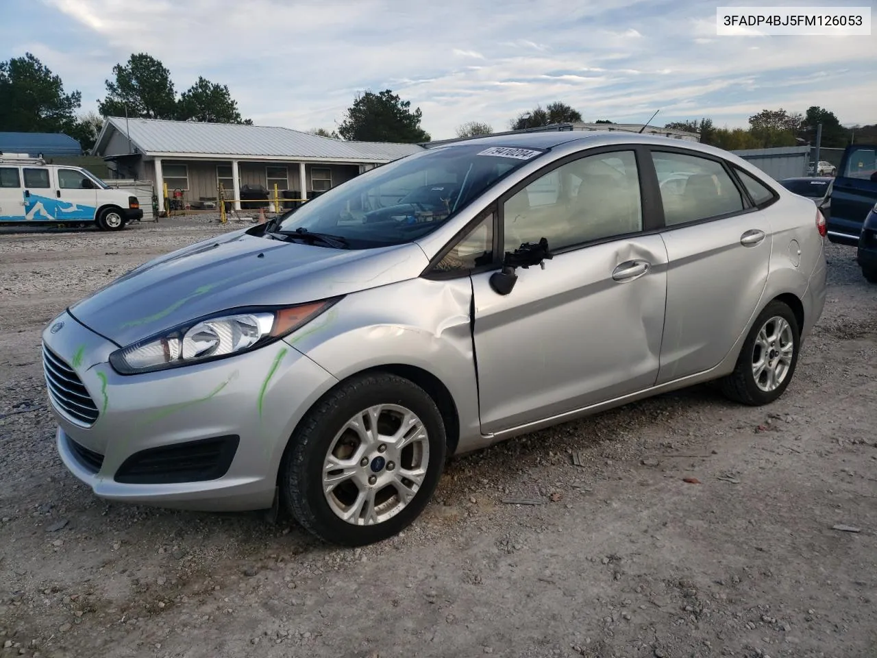 2015 Ford Fiesta Se VIN: 3FADP4BJ5FM126053 Lot: 79410204