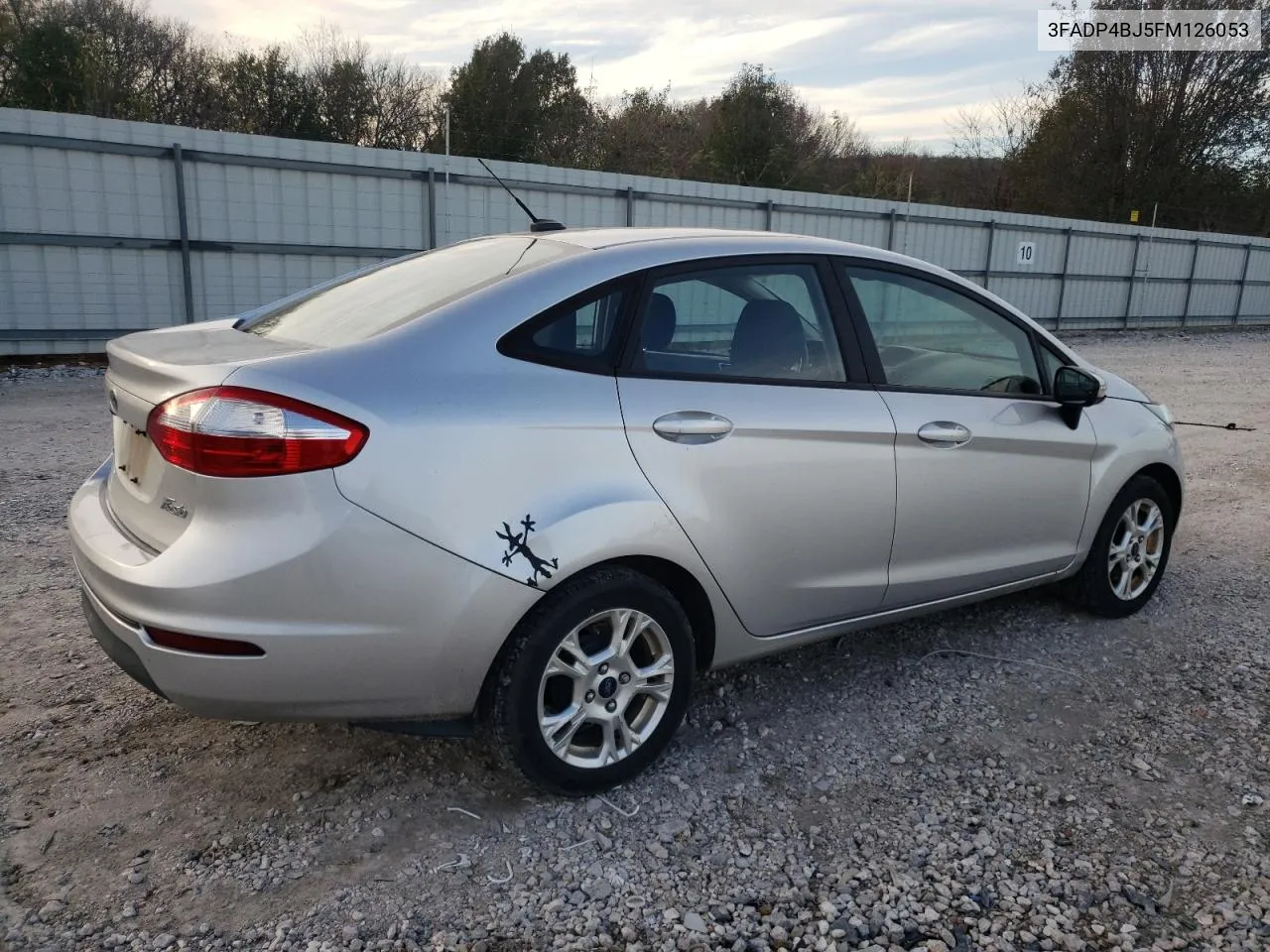 2015 Ford Fiesta Se VIN: 3FADP4BJ5FM126053 Lot: 79410204