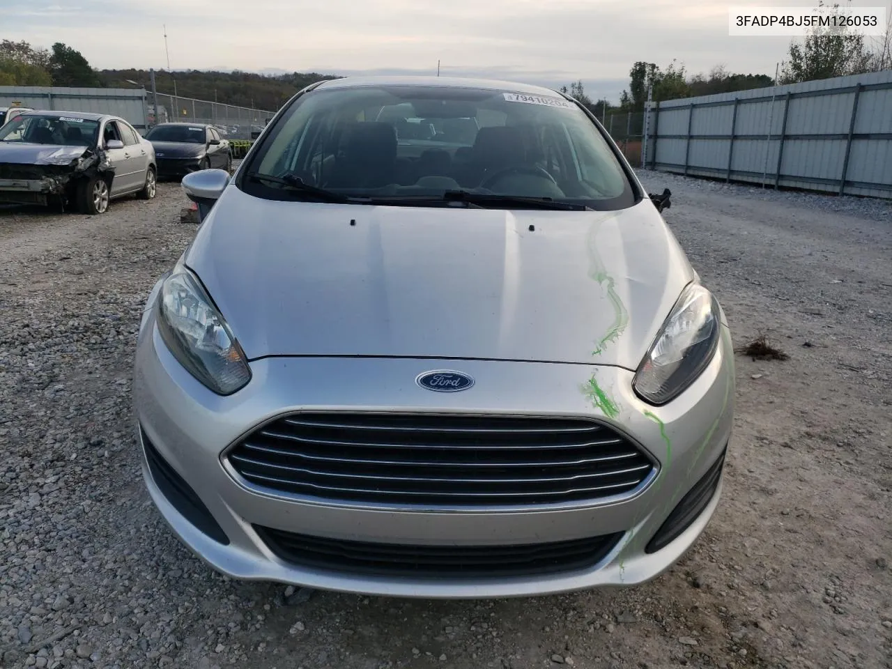 2015 Ford Fiesta Se VIN: 3FADP4BJ5FM126053 Lot: 79410204