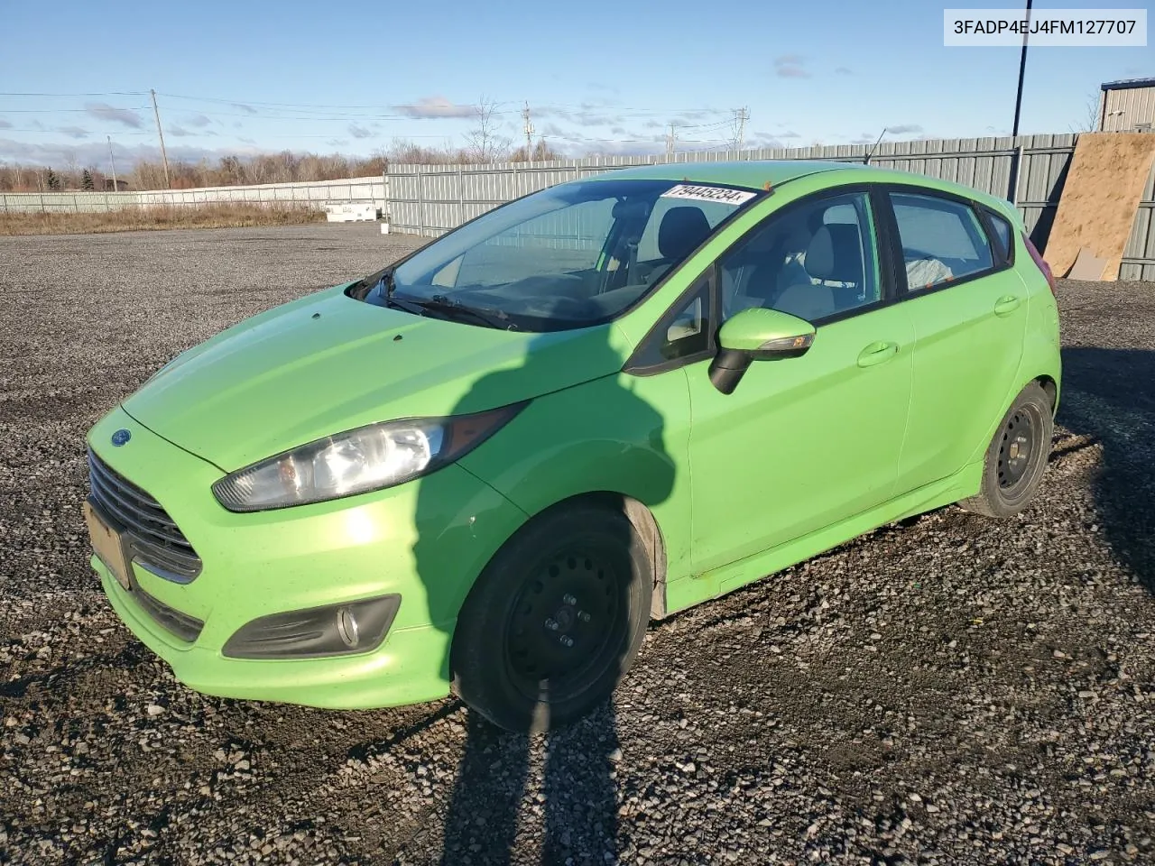 2015 Ford Fiesta Se VIN: 3FADP4EJ4FM127707 Lot: 79445234