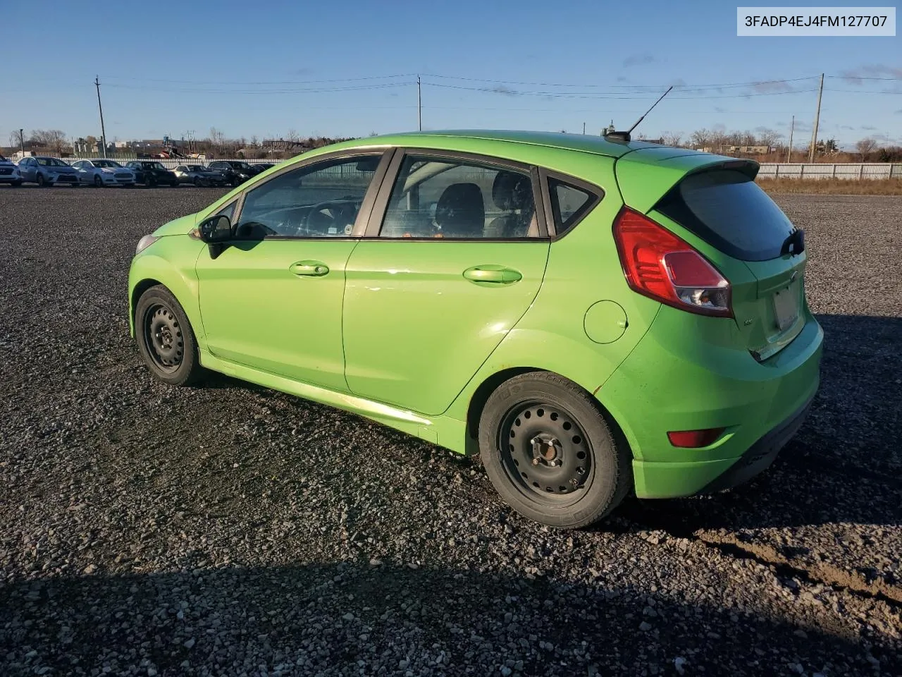 2015 Ford Fiesta Se VIN: 3FADP4EJ4FM127707 Lot: 79445234