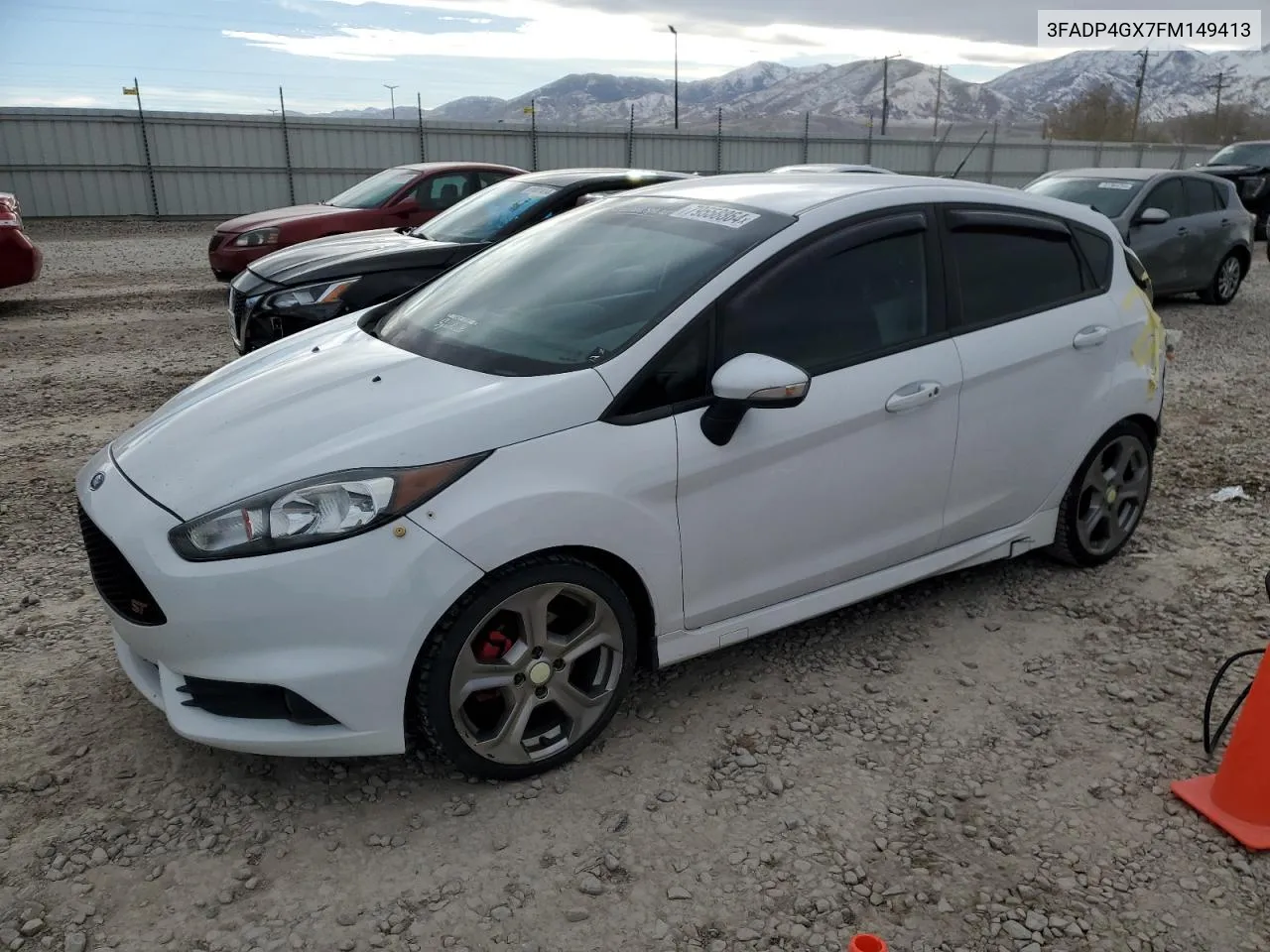 2015 Ford Fiesta St VIN: 3FADP4GX7FM149413 Lot: 79558864