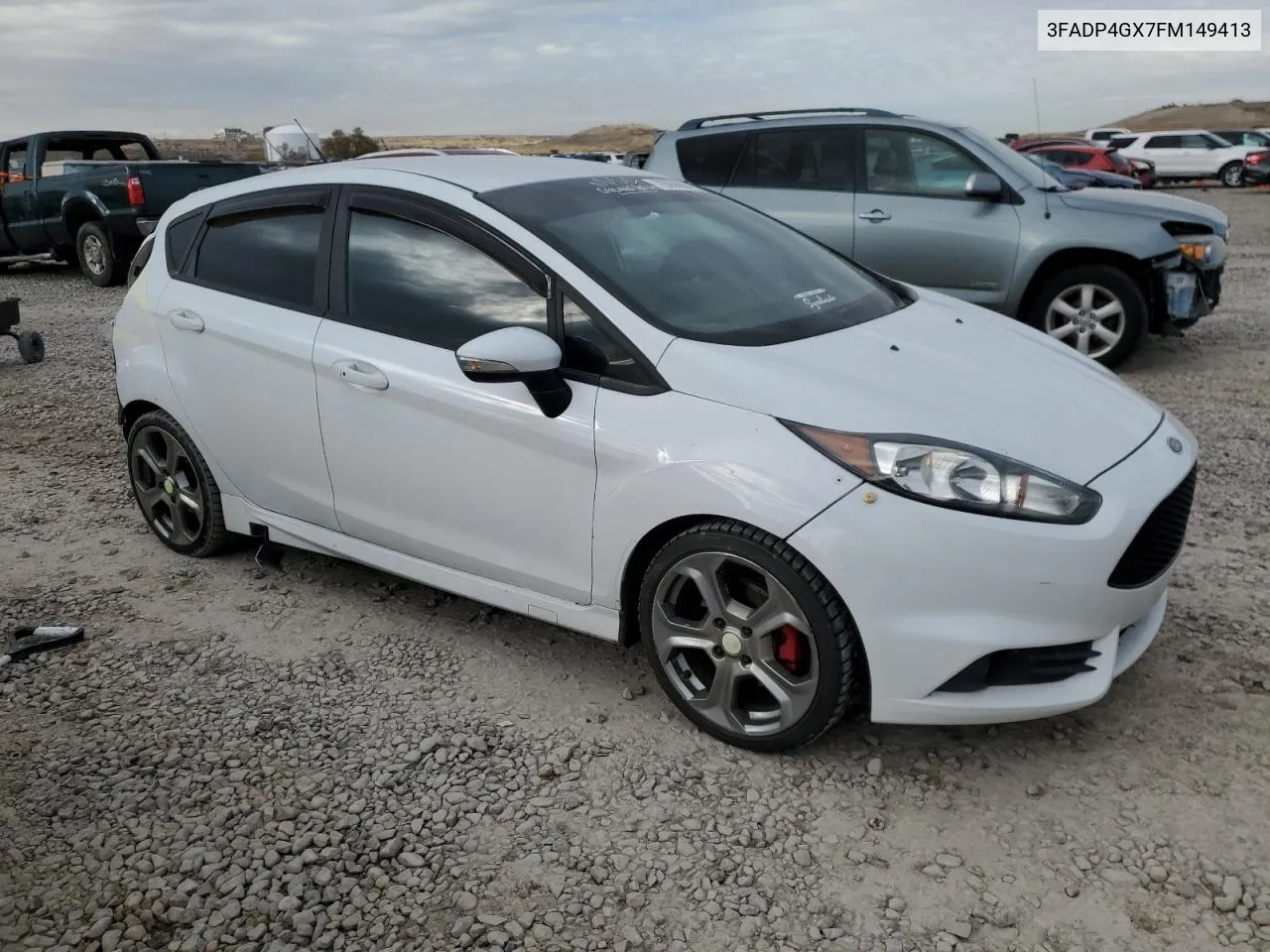 2015 Ford Fiesta St VIN: 3FADP4GX7FM149413 Lot: 79558864