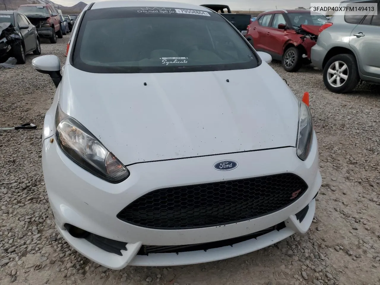 2015 Ford Fiesta St VIN: 3FADP4GX7FM149413 Lot: 79558864