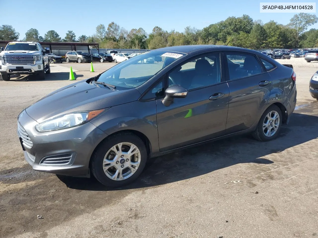 2015 Ford Fiesta Se VIN: 3FADP4BJ4FM104528 Lot: 80055974