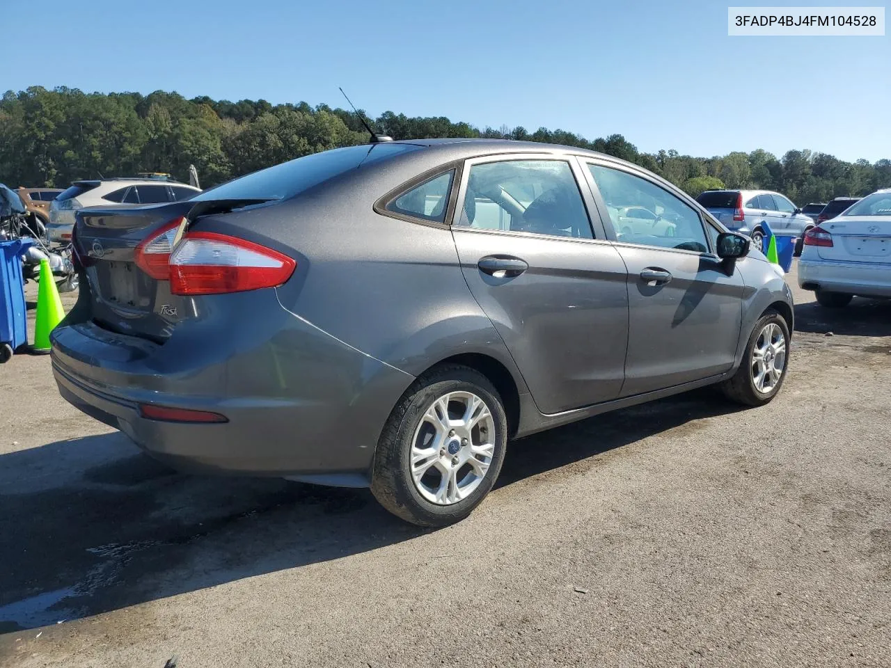 2015 Ford Fiesta Se VIN: 3FADP4BJ4FM104528 Lot: 80055974