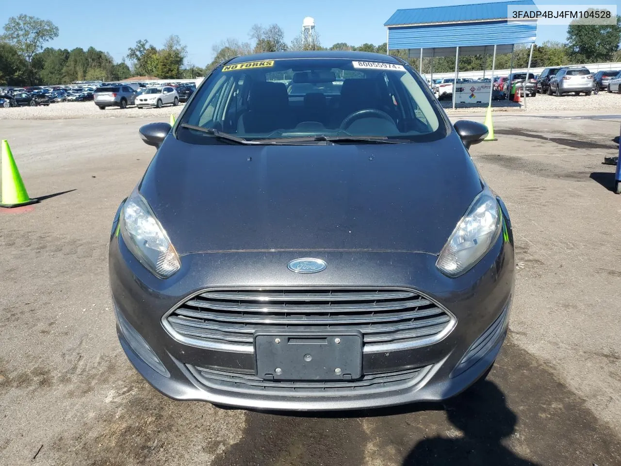 2015 Ford Fiesta Se VIN: 3FADP4BJ4FM104528 Lot: 80055974