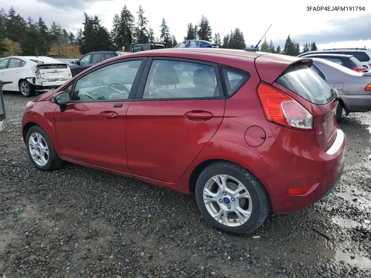 2015 Ford Fiesta Se VIN: 3FADP4EJ4FM191794 Lot: 80508244