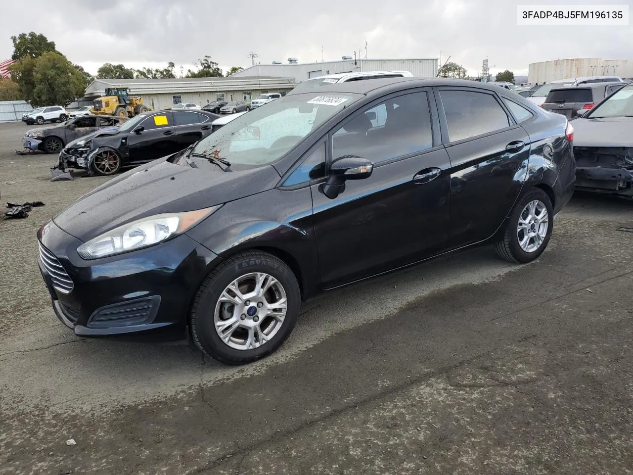 2015 Ford Fiesta Se VIN: 3FADP4BJ5FM196135 Lot: 80876824