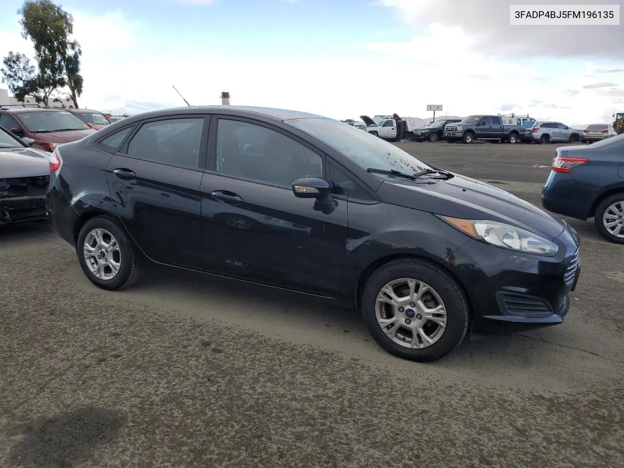 2015 Ford Fiesta Se VIN: 3FADP4BJ5FM196135 Lot: 80876824