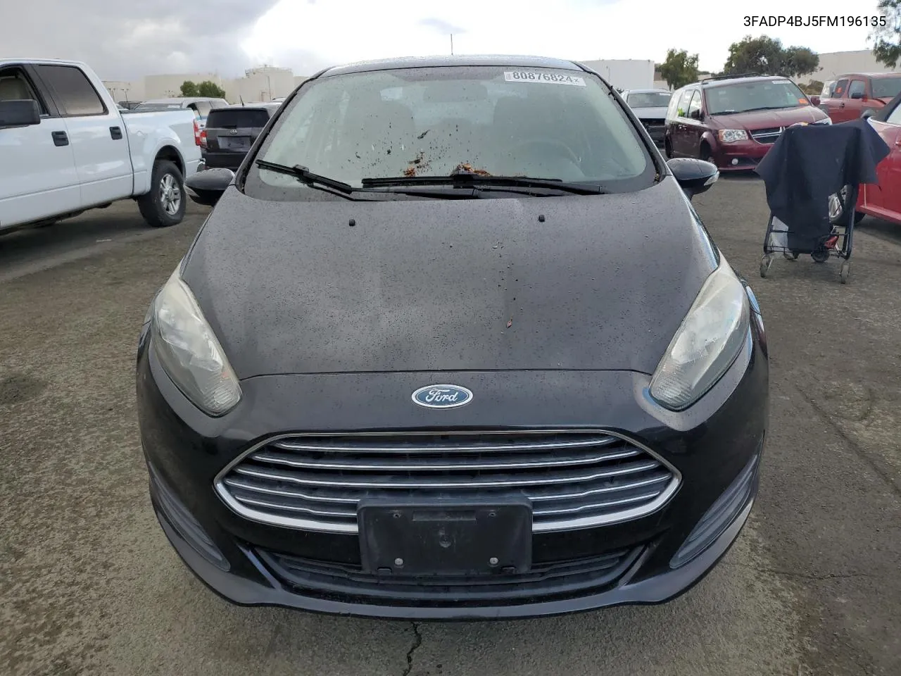 2015 Ford Fiesta Se VIN: 3FADP4BJ5FM196135 Lot: 80876824