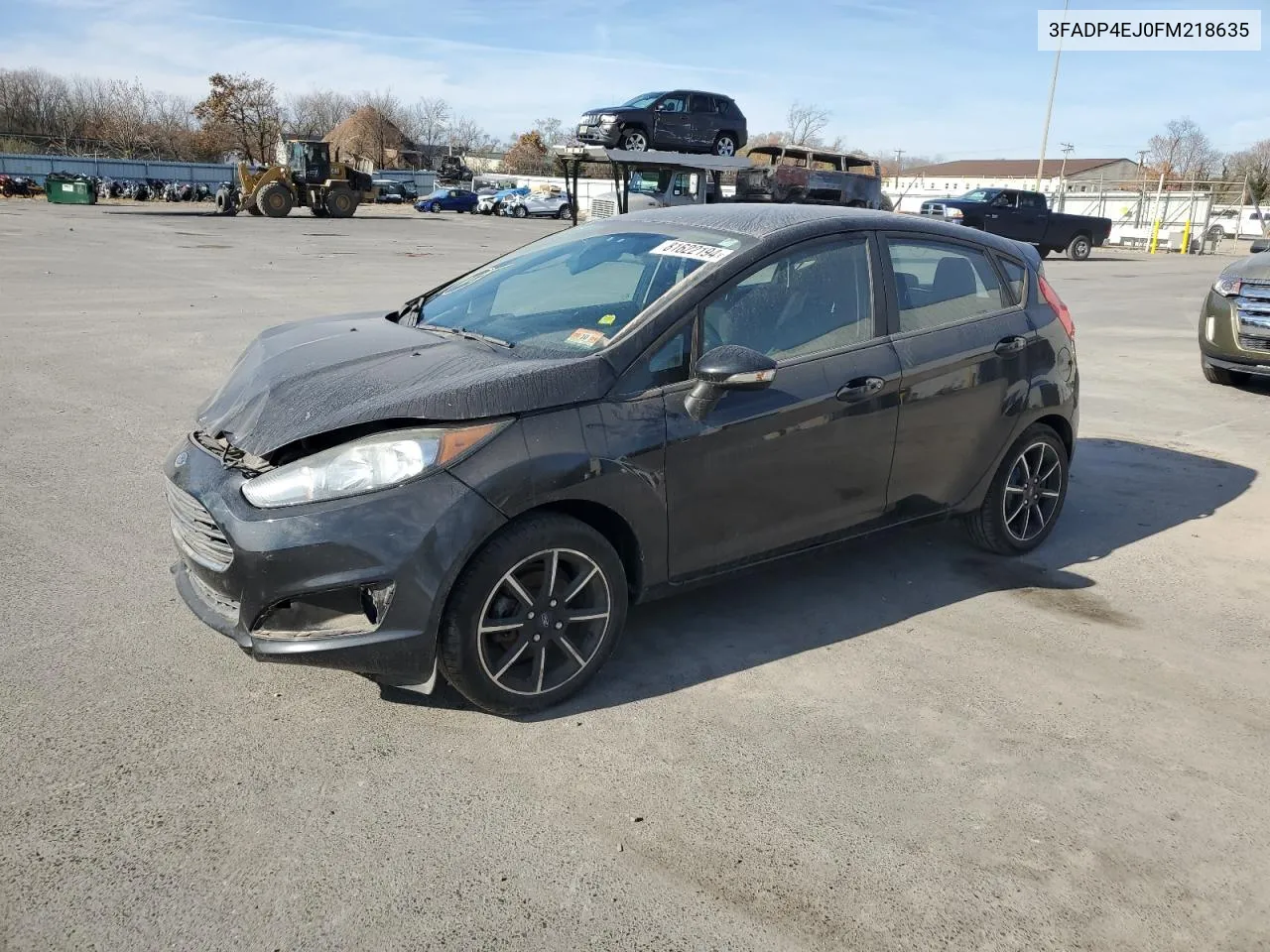 2015 Ford Fiesta Se VIN: 3FADP4EJ0FM218635 Lot: 81622194