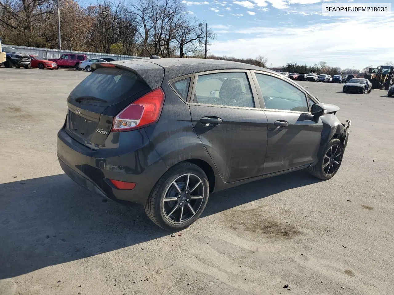 2015 Ford Fiesta Se VIN: 3FADP4EJ0FM218635 Lot: 81622194