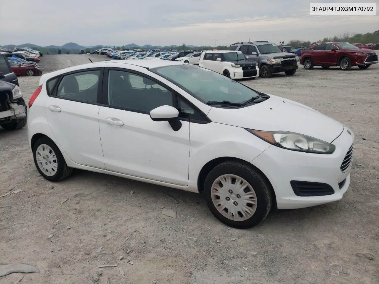 2016 Ford Fiesta S VIN: 3FADP4TJXGM170792 Lot: 50960734