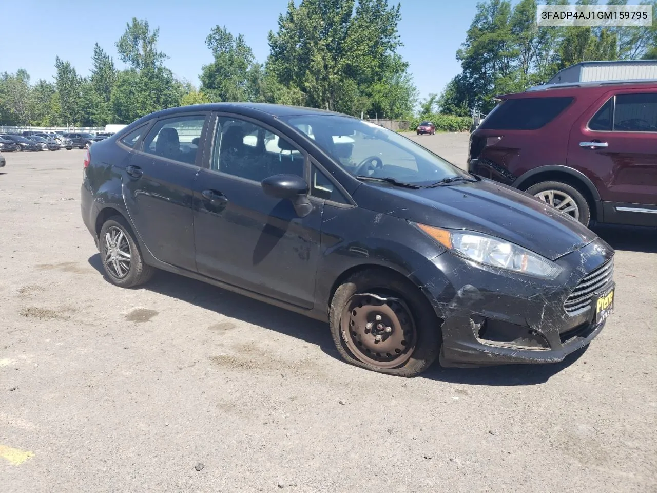 2016 Ford Fiesta S VIN: 3FADP4AJ1GM159795 Lot: 57529684