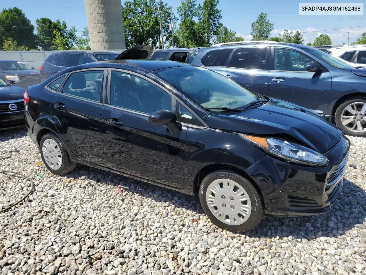 2016 Ford Fiesta S VIN: 3FADP4AJ3GM162438 Lot: 57736834