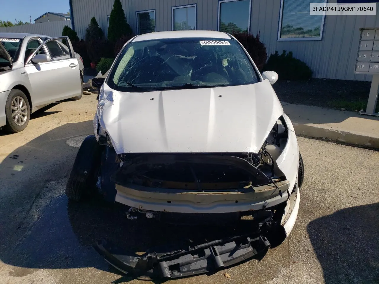 2016 Ford Fiesta S VIN: 3FADP4TJ9GM170640 Lot: 60658864