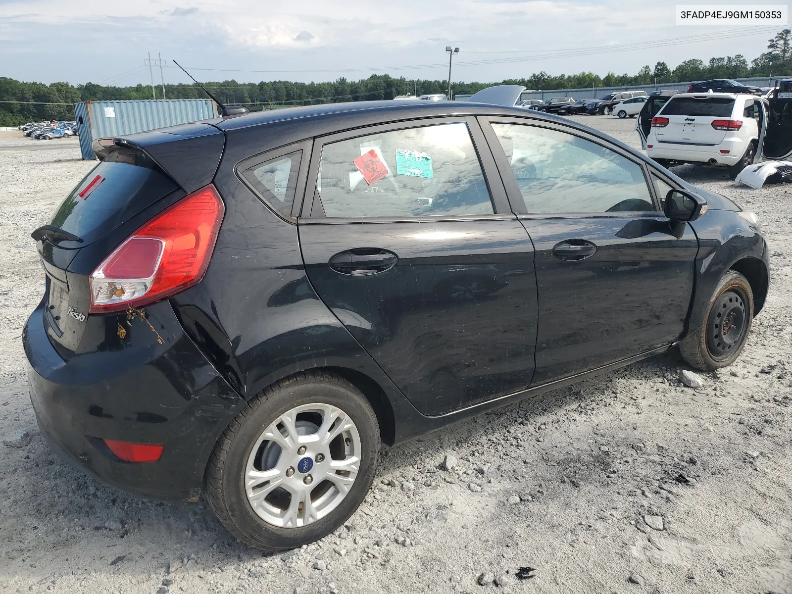 2016 Ford Fiesta Se VIN: 3FADP4EJ9GM150353 Lot: 63462254