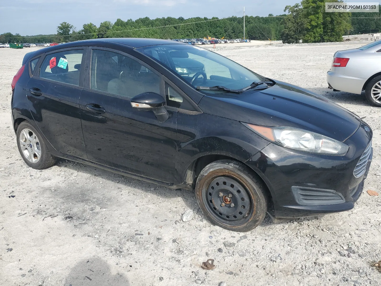 2016 Ford Fiesta Se VIN: 3FADP4EJ9GM150353 Lot: 63462254