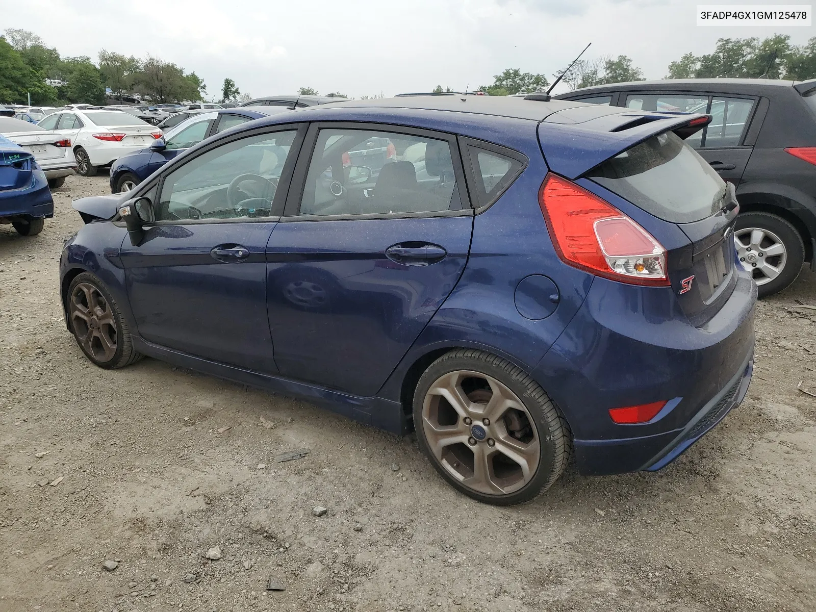 2016 Ford Fiesta St VIN: 3FADP4GX1GM125478 Lot: 63776364