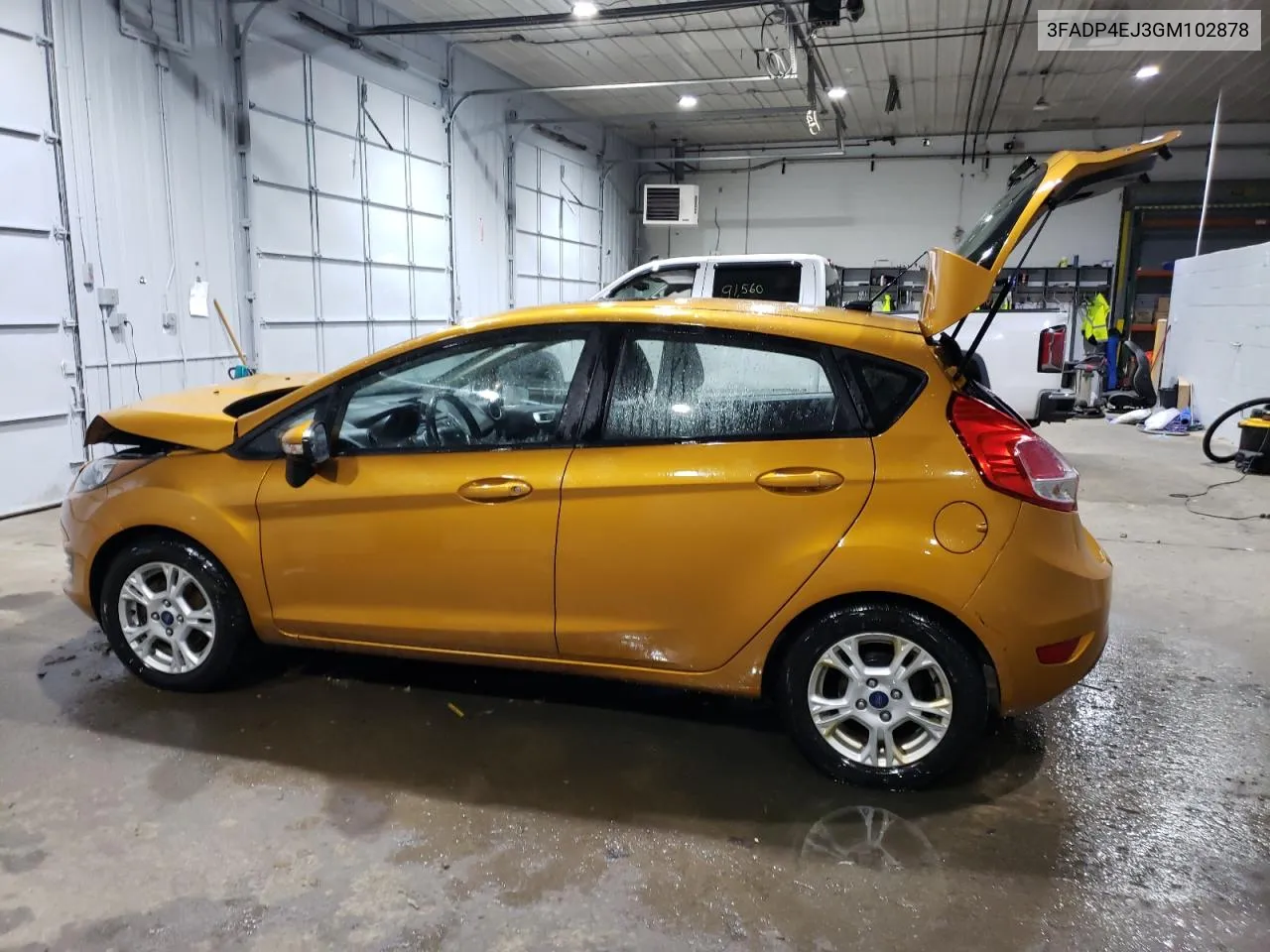 2016 Ford Fiesta Se VIN: 3FADP4EJ3GM102878 Lot: 65150634