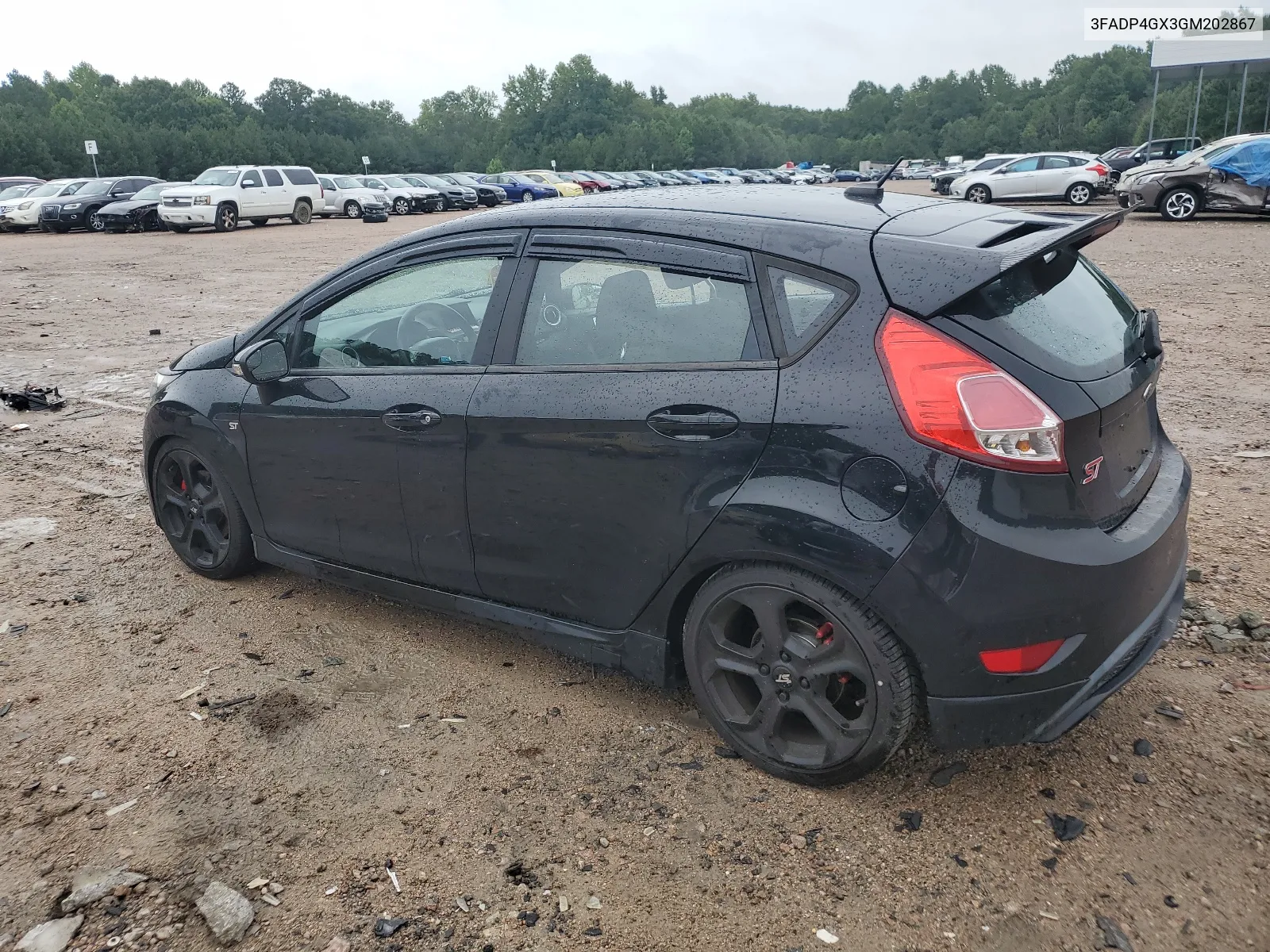 2016 Ford Fiesta St VIN: 3FADP4GX3GM202867 Lot: 66506184