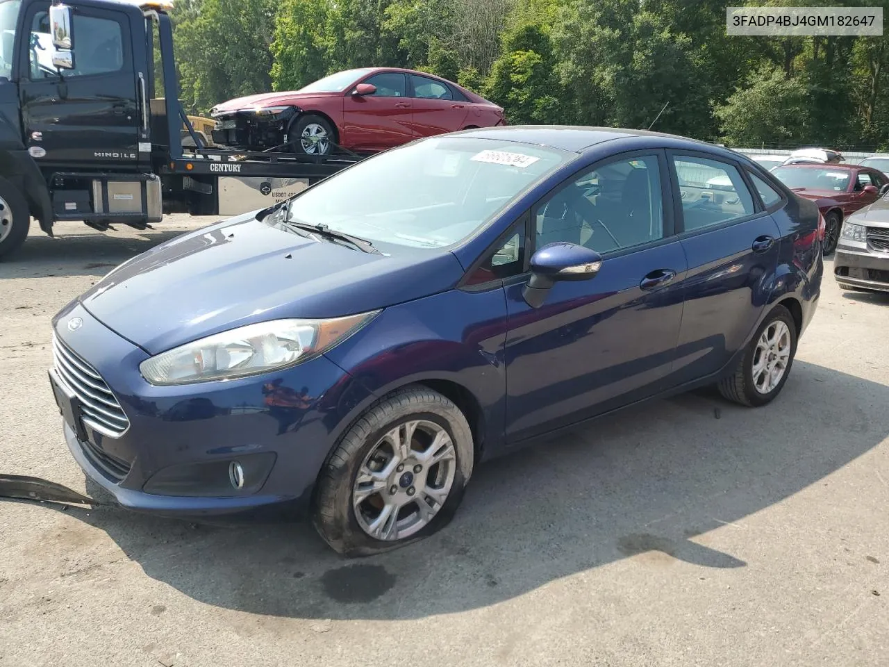 2016 Ford Fiesta Se VIN: 3FADP4BJ4GM182647 Lot: 66605084