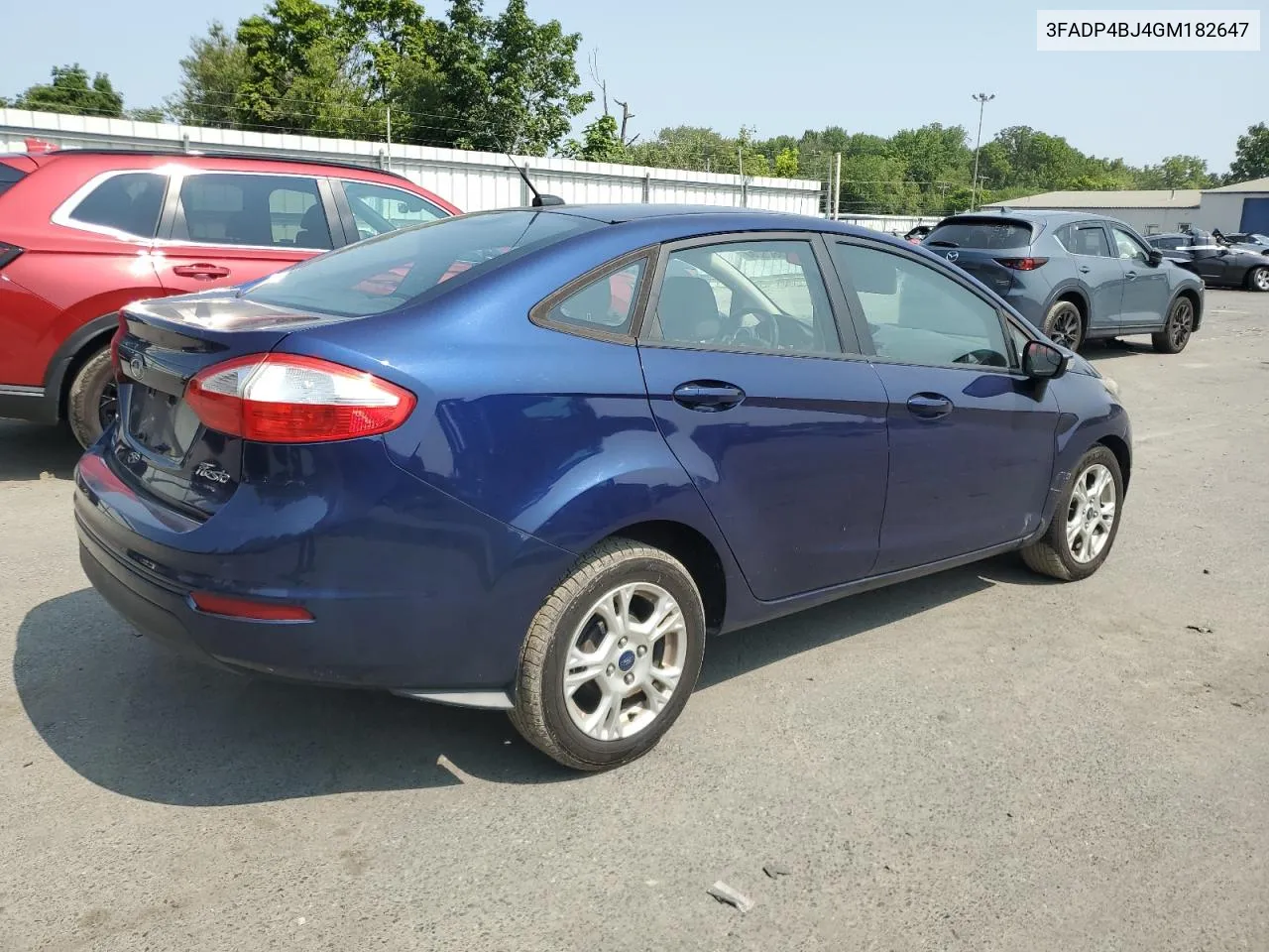 2016 Ford Fiesta Se VIN: 3FADP4BJ4GM182647 Lot: 66605084