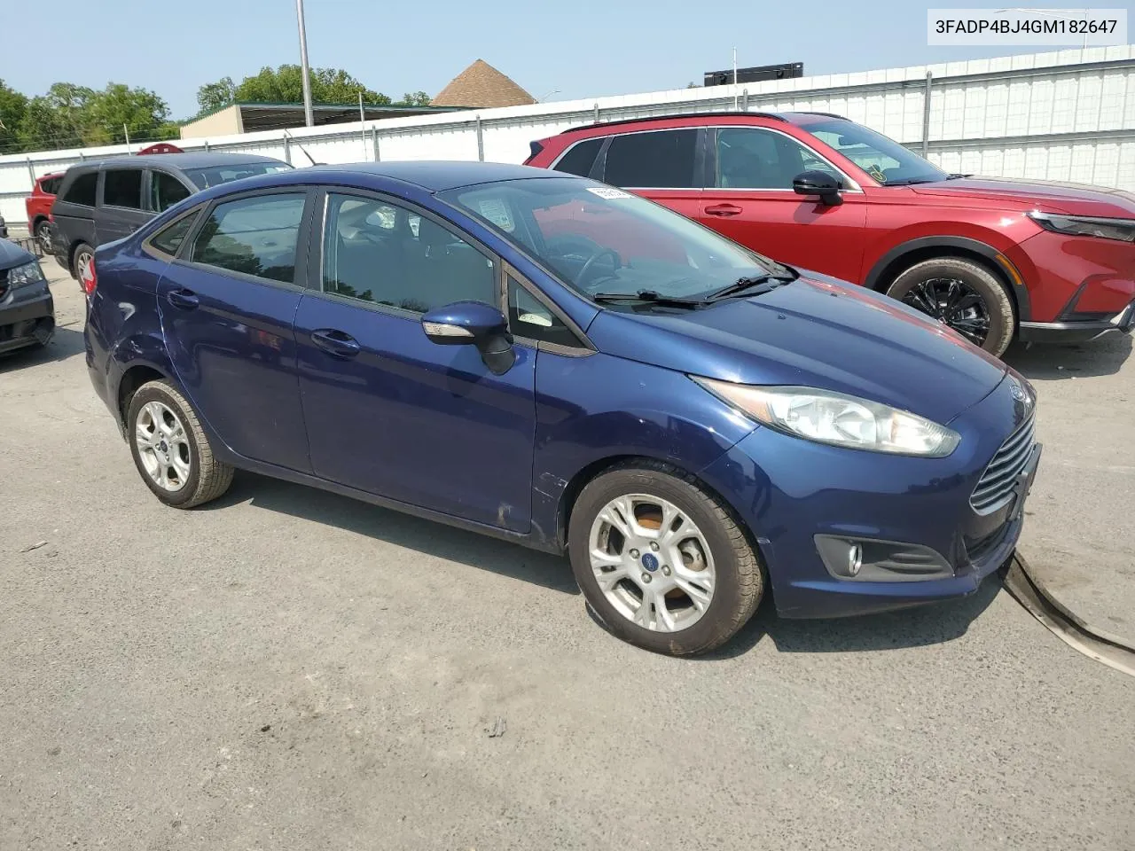 2016 Ford Fiesta Se VIN: 3FADP4BJ4GM182647 Lot: 66605084