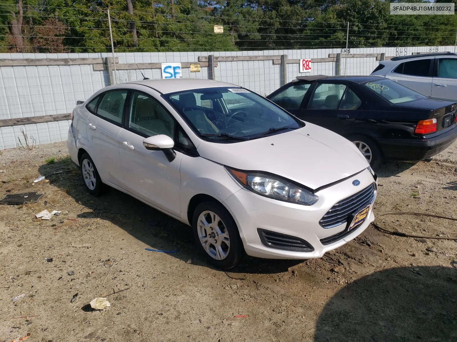 2016 Ford Fiesta Se VIN: 3FADP4BJ1GM130232 Lot: 66869594