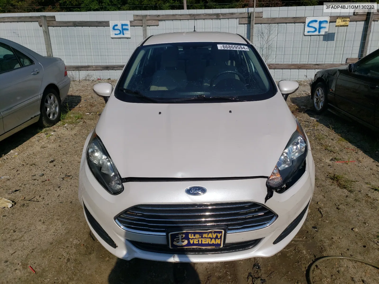 2016 Ford Fiesta Se VIN: 3FADP4BJ1GM130232 Lot: 66869594