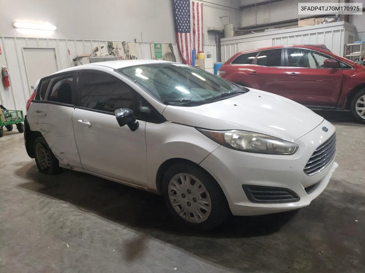 2016 Ford Fiesta S VIN: 3FADP4TJ7GM170975 Lot: 66981964