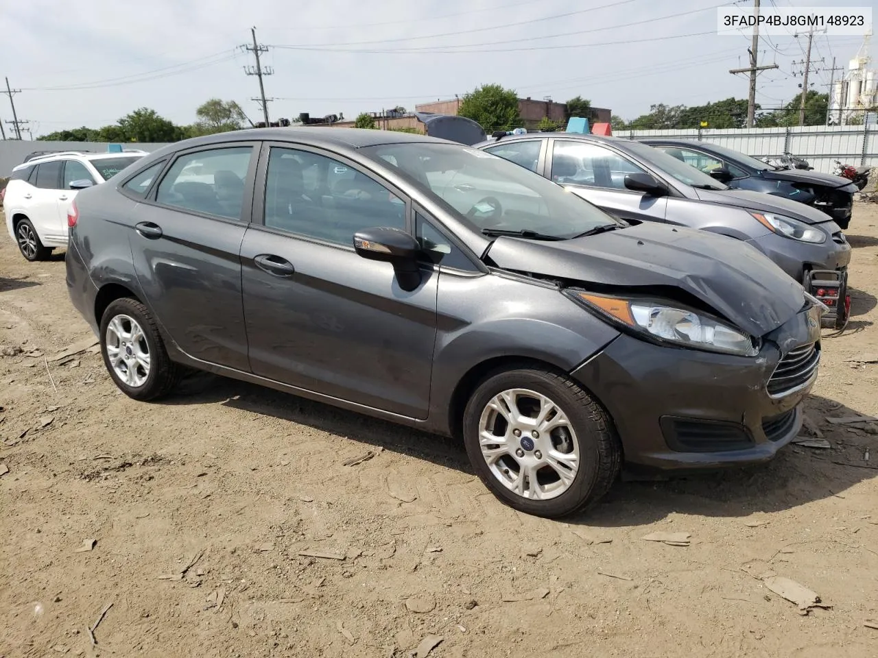 2016 Ford Fiesta Se VIN: 3FADP4BJ8GM148923 Lot: 67173964