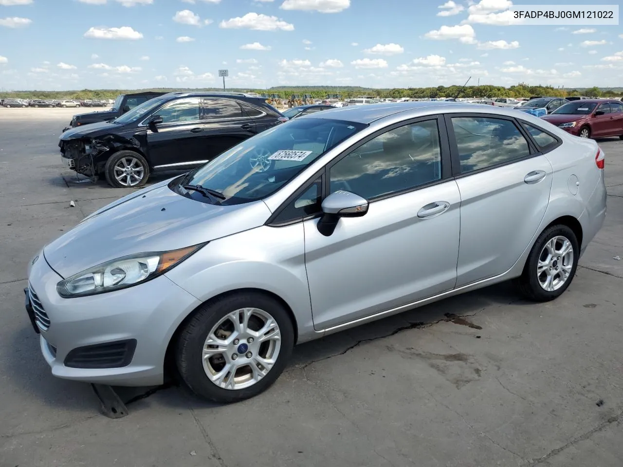 2016 Ford Fiesta Se VIN: 3FADP4BJ0GM121022 Lot: 67560574