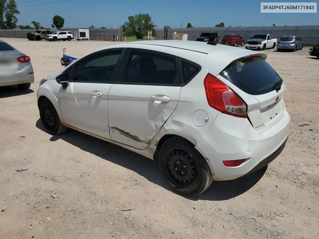 2016 Ford Fiesta S VIN: 3FADP4TJ6GM171843 Lot: 67603344