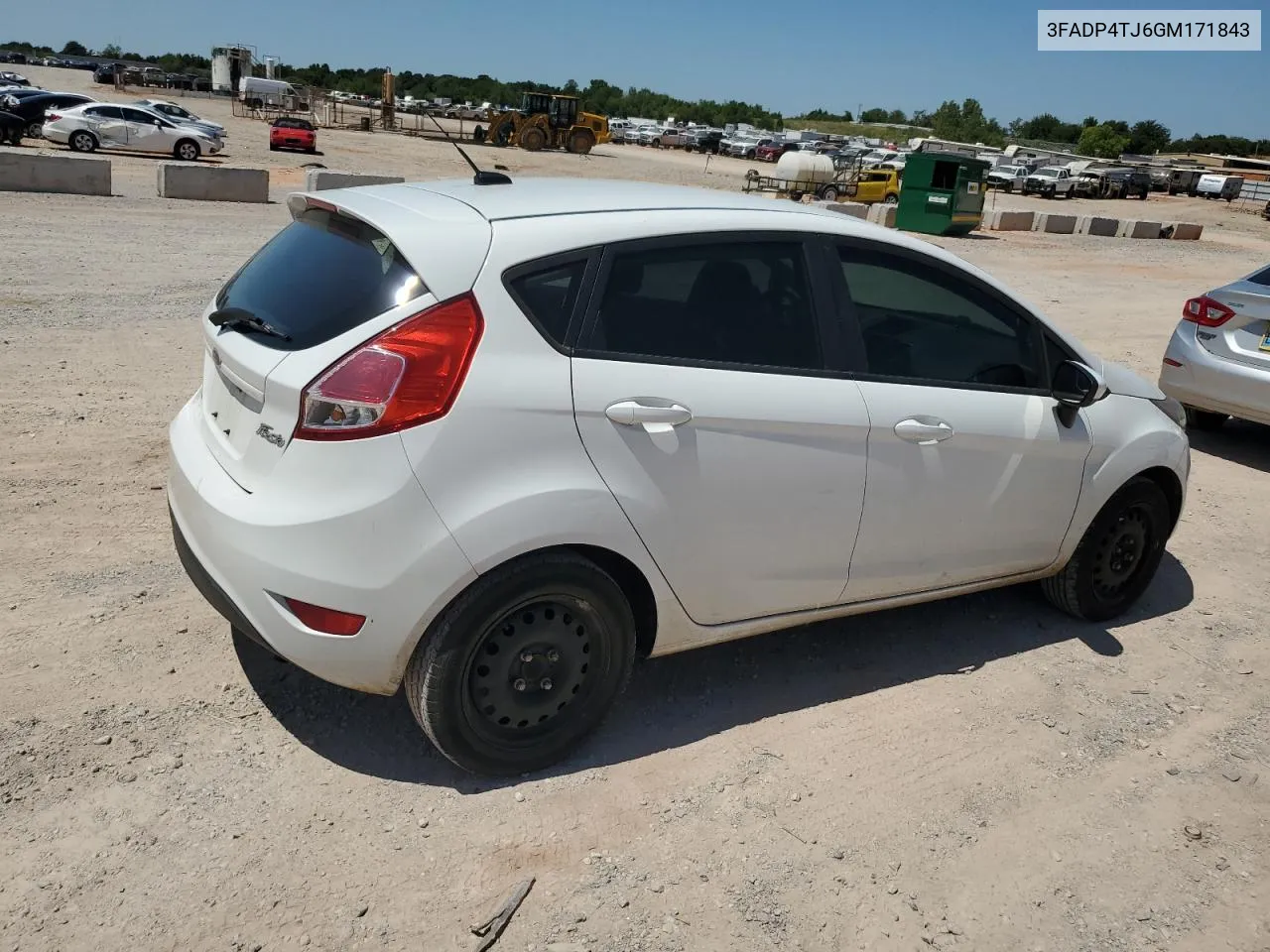 2016 Ford Fiesta S VIN: 3FADP4TJ6GM171843 Lot: 67603344