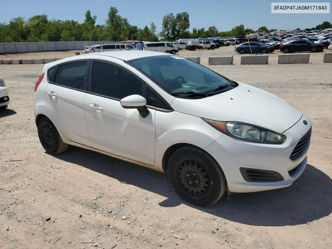 2016 Ford Fiesta S VIN: 3FADP4TJ6GM171843 Lot: 67603344