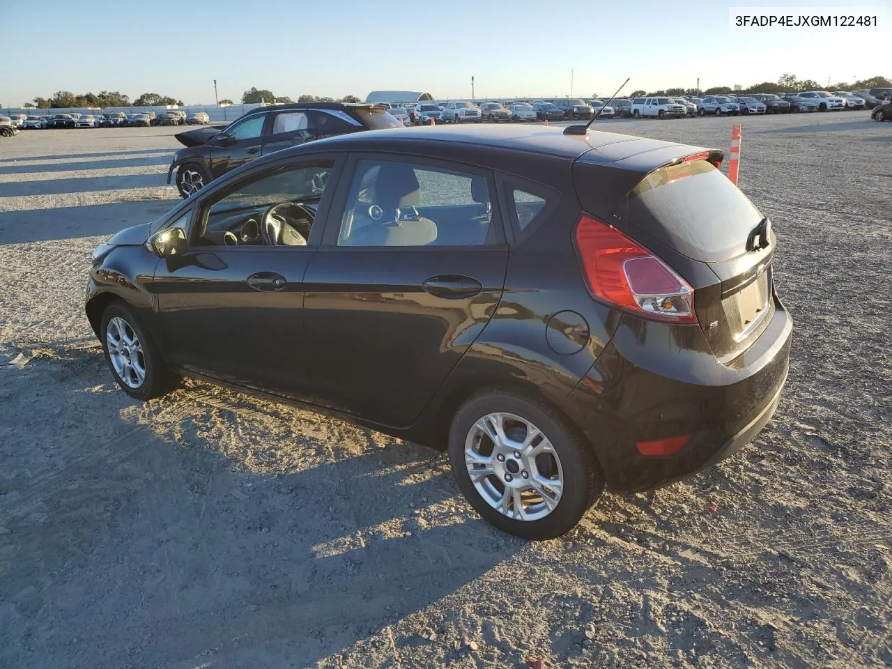 2016 Ford Fiesta Se VIN: 3FADP4EJXGM122481 Lot: 67875084